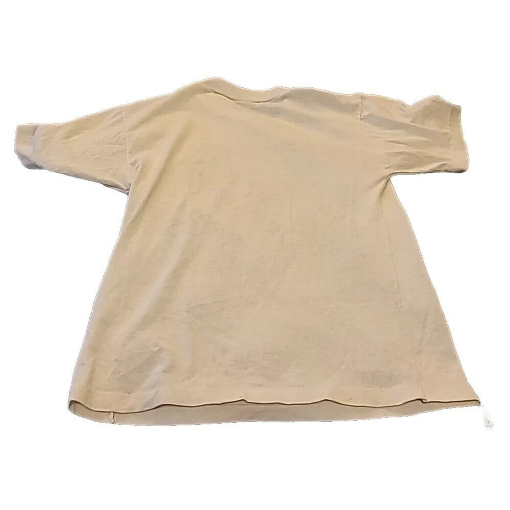 Vintage 90s 1990 Teenage Mutant Ninja Turtles Youth Large TShirt Mirage White - Picture 7 of 12